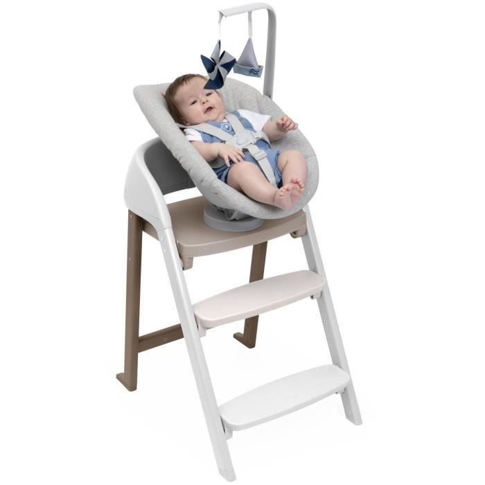 Siege naissance - CHICCO - Crescendo - Inclinable - Gris