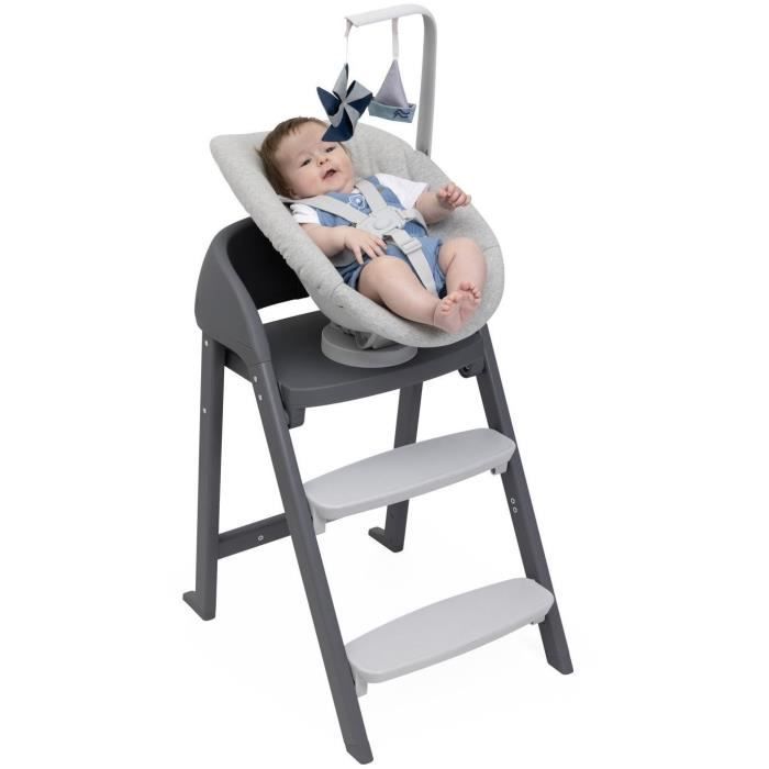 Siege naissance - CHICCO - Crescendo - Inclinable - Gris