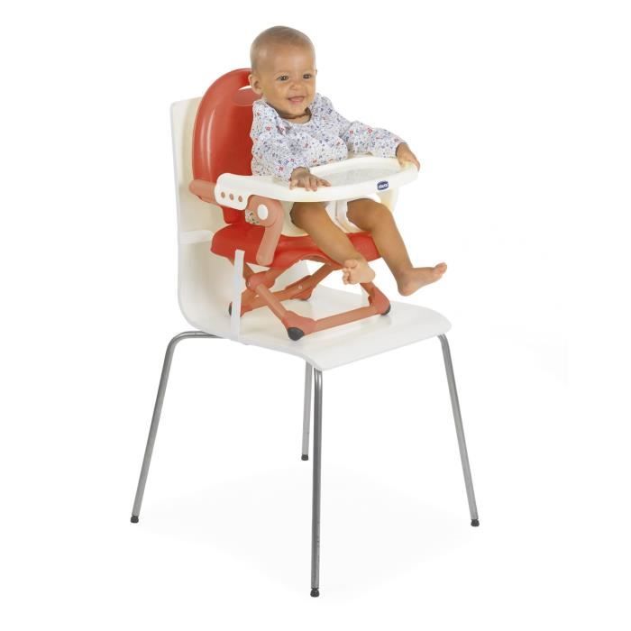 CHICCO Pocket Snack Booster Seat - Poppy Red