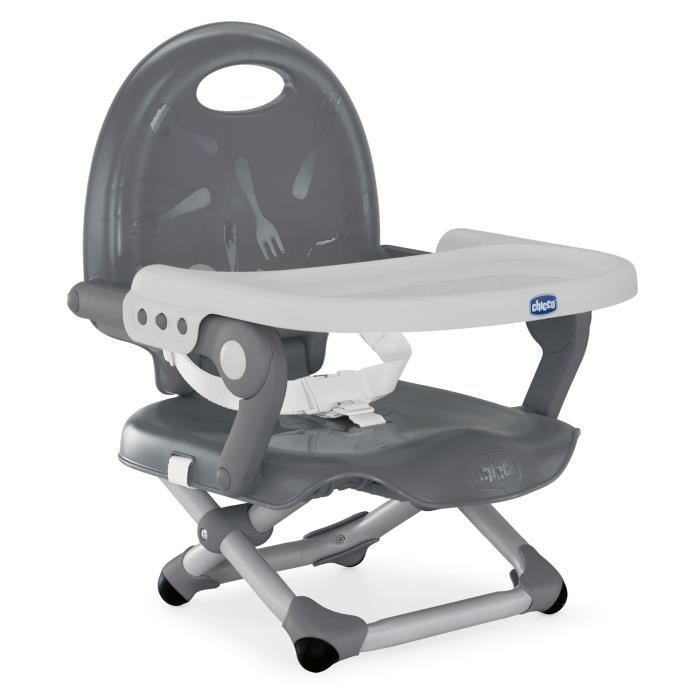 CHICCO Pocket Snack Table Riser - Dark Grey