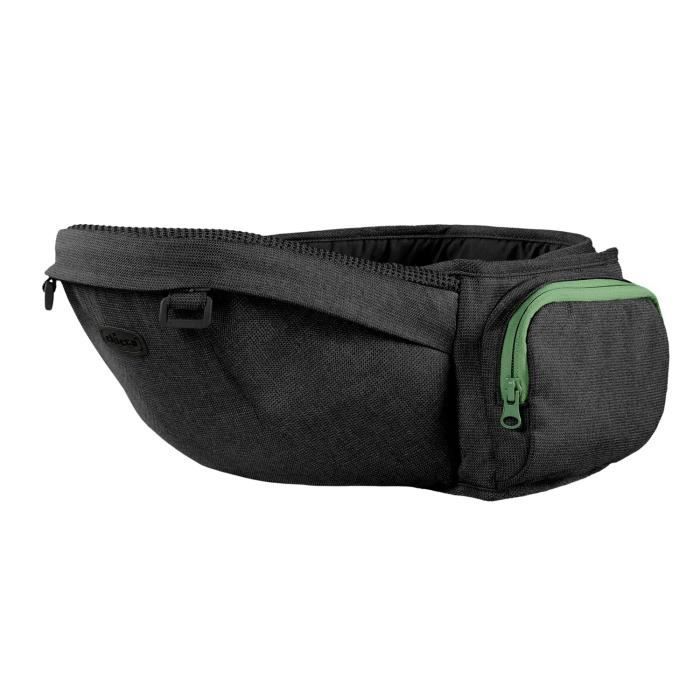 CHICCO Ergonomic Baby Carrier - Hip Seat Pirate Black - Front/Back Carry - 0-15 kg