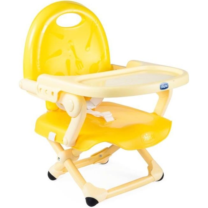 CHICCO Saffron Pocket Snack Booster Seat - Adjustable Tray