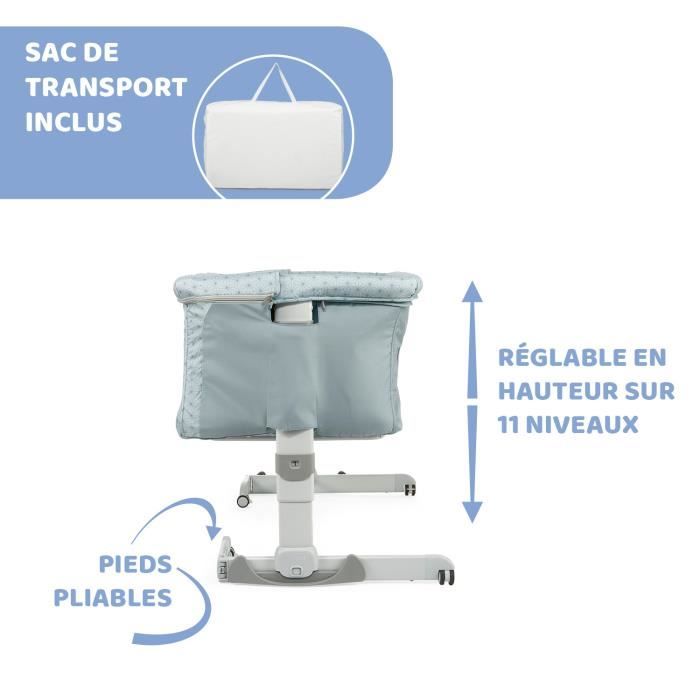 CHICCO - Next2Me Dream Sage Co-Sleeping Crib