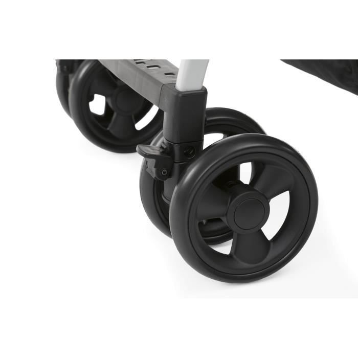 CHICCO Ohlala 3 Compact Stroller - Grey Mist - From birth to 15 kg - Reclining backrest - Safety bar