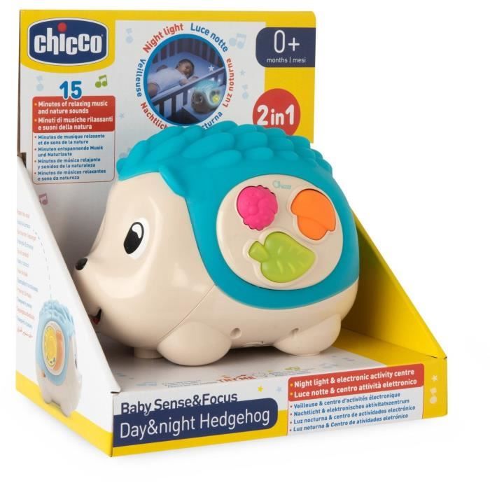 Chicco Sensory Hedgehog Activity Toy - Nightlight - From Birth