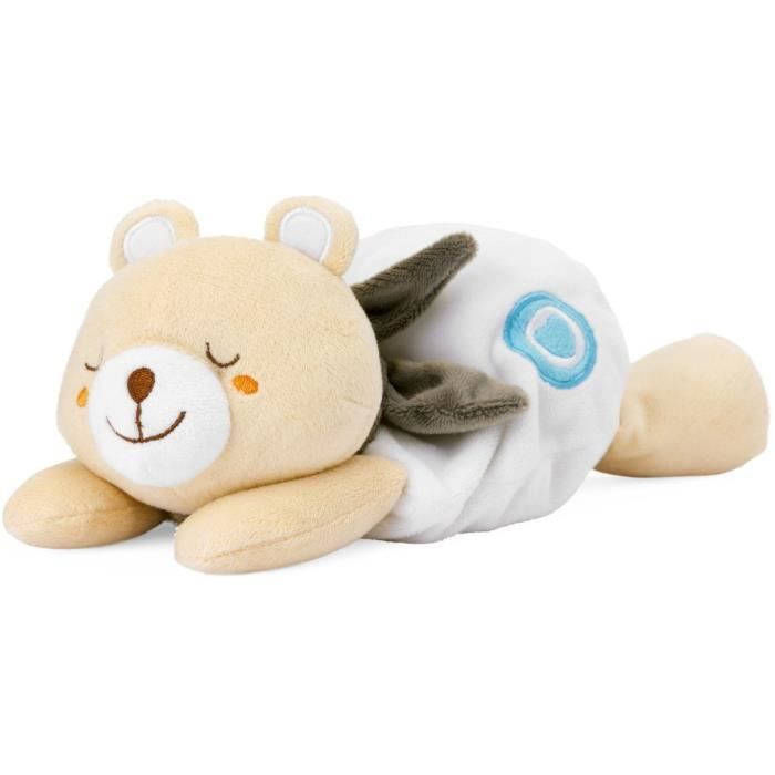 CHICCO Heated Teddy Bear - Beige - From Birth