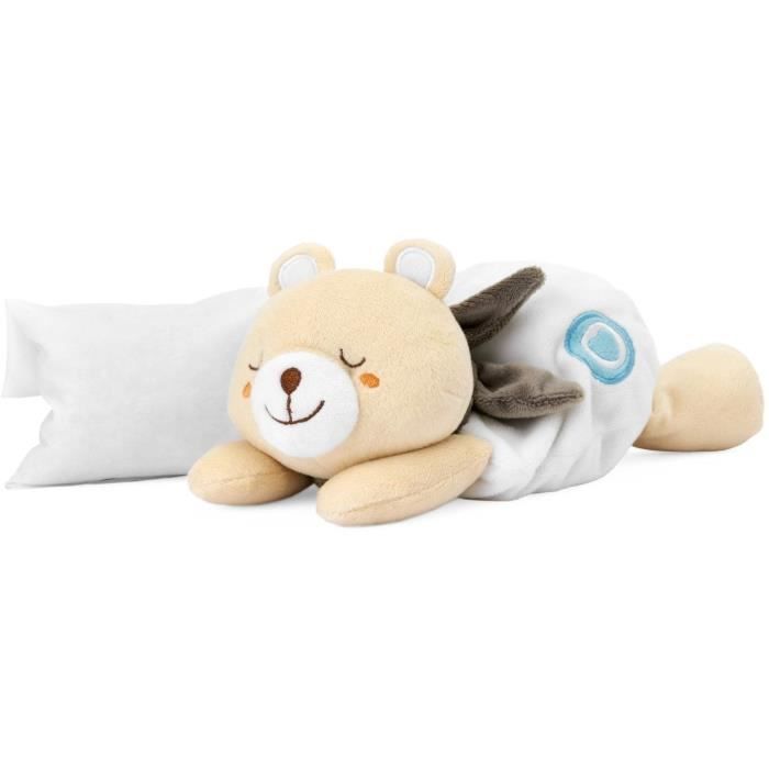 CHICCO Heated Teddy Bear - Beige - From Birth