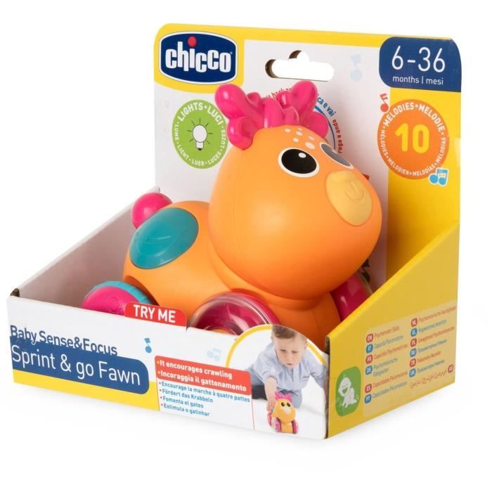 CHICCO - Fawn Sprint&go - Orange and Pink - From 6 Months