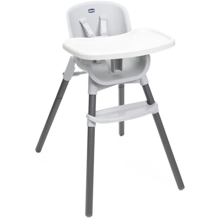 Chicco Zest High Chair - Grey - From 6 Months up to 40 kg