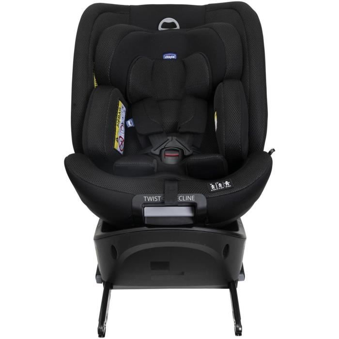 Chicco Everone Car Seat - Group 0/1/2/3 - i-Size - Swivel - Reclining - Black