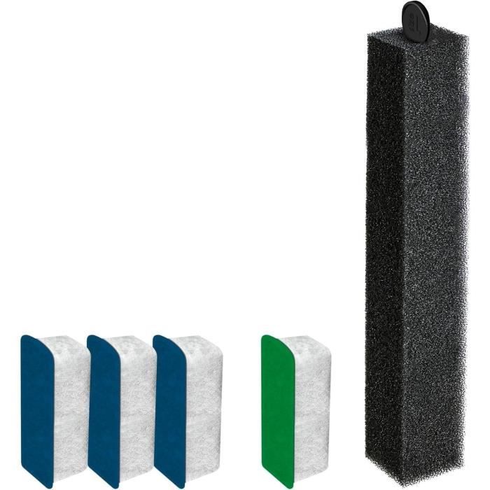 Ciano Filtration Pack: 3 Water Clear Cartridges, 1 Bio-Bact Cartridge, 1 Foam Cartridge