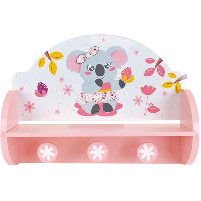 Mimi Cally Koala Coat Rack Shelf - FUN HOUSE - H.33 x W.46 x D.15 cm