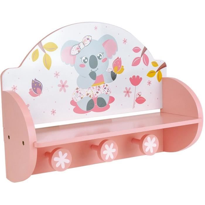Mimi Cally Koala Coat Rack Shelf - FUN HOUSE - H.33 x W.46 x D.15 cm