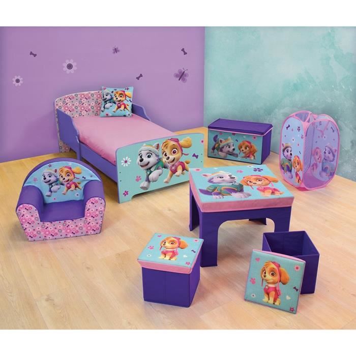 Fun House Paw Patrol Girl Foldable Toy Chest for Children