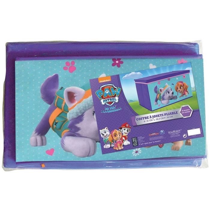 Fun House Paw Patrol Girl Foldable Toy Chest for Children