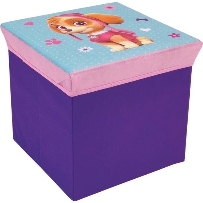 Fun House Paw Patrol Girl's Storage Stool for Children