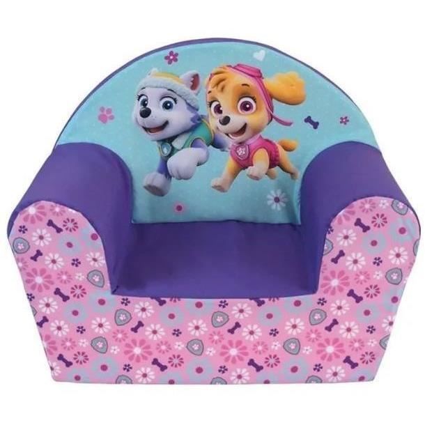 PAW PATROL Girl's Foam Club Chair - FUN HOUSE - H42 x W52 x D33 cm