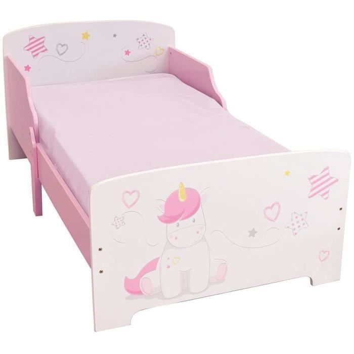 Fun House Unicorn Bed 140 x 70 cm with Slats - Children's Bed