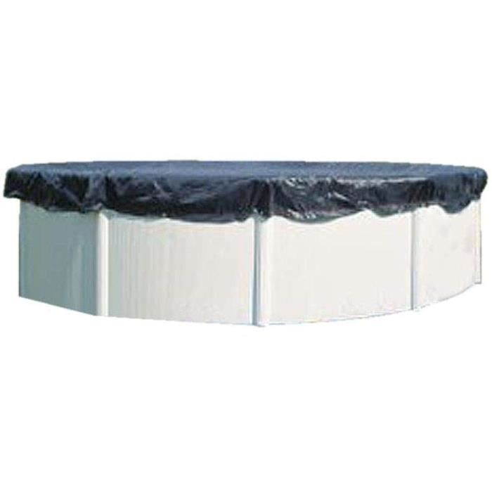 GRE - Winter Tarpaulin 120 g/m² for Pool Ø4m to Ø4.60 m - Black