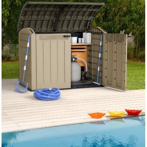 Keter Store-It-out Ultra Storage Box - Weatherproof - Beige - 2000 L - 177 x 113 x 134 cm 177x113x134
