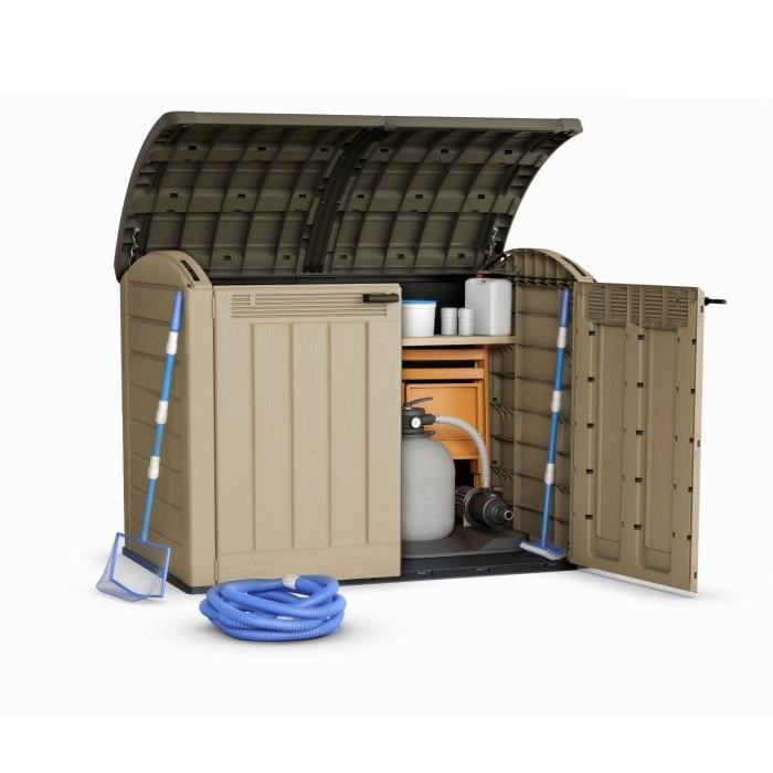 Keter Store-It-out Ultra Storage Box - Weatherproof - Beige - 2000 L - 177 x 113 x 134 cm 177x113x134