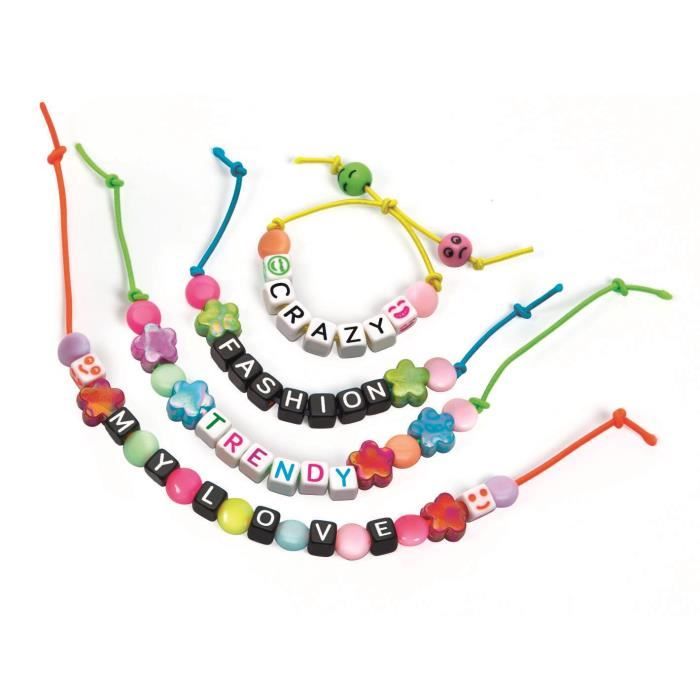 CLEMENTONI - Mini Pink Bracelet Creation Kit - Ages 6+