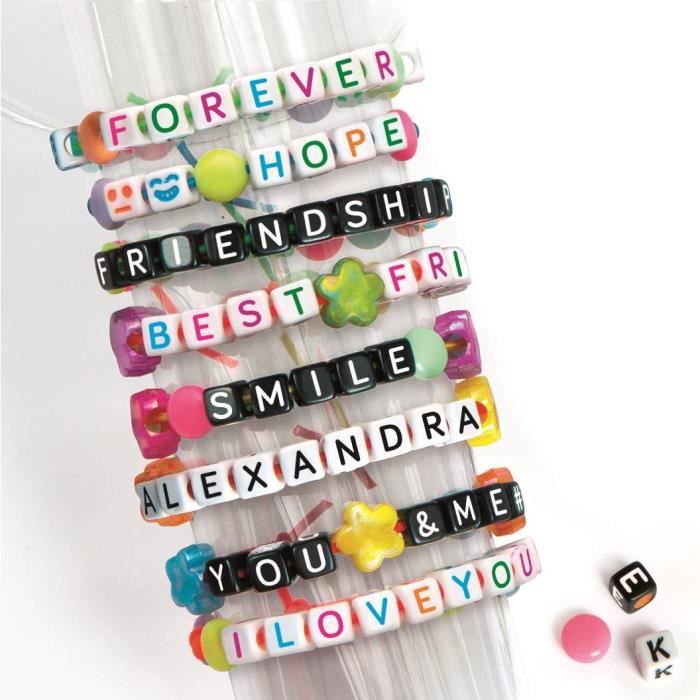CLEMENTONI - Mini Pink Bracelet Creation Kit - Ages 6+