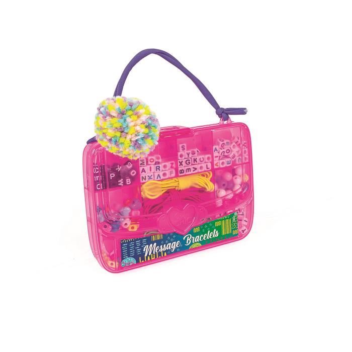 CLEMENTONI - Mini Pink Bracelet Creation Kit - Ages 6+