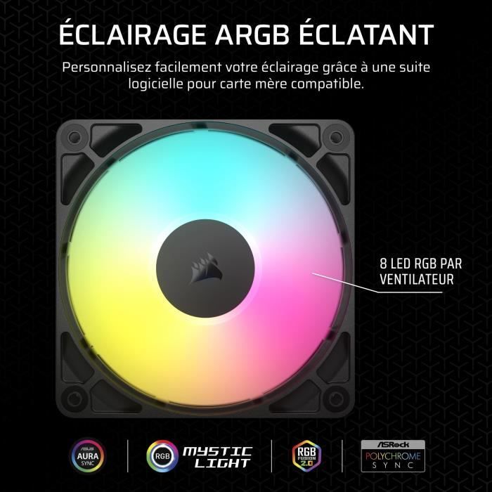 CORSAIR - ARGB Fan: RS120 120 mm