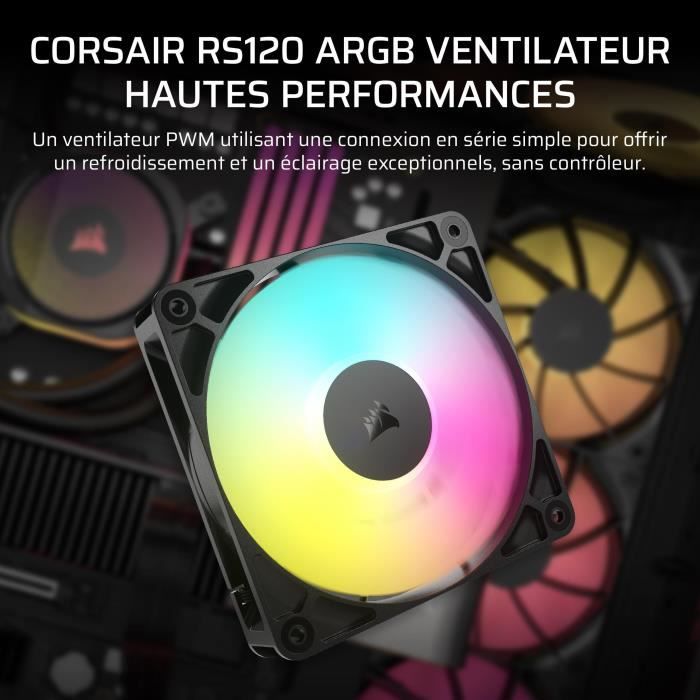 CORSAIR - ARGB Fan: RS120 120 mm