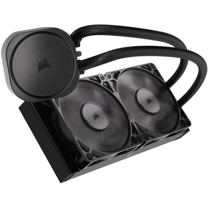 CORSAIR - NAUTILUS 240 - Liquid CPU Cooler - Black - 2100 RPM CW-9060088-WW