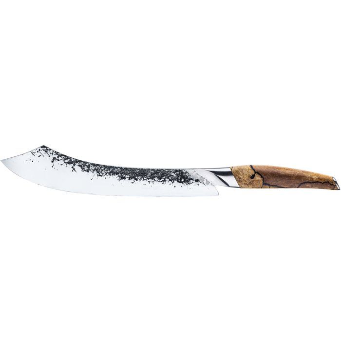Couteau de boucher- FORGED - KATAI - Acier VG10 - Manche en bois de racine - L 25,5 cm