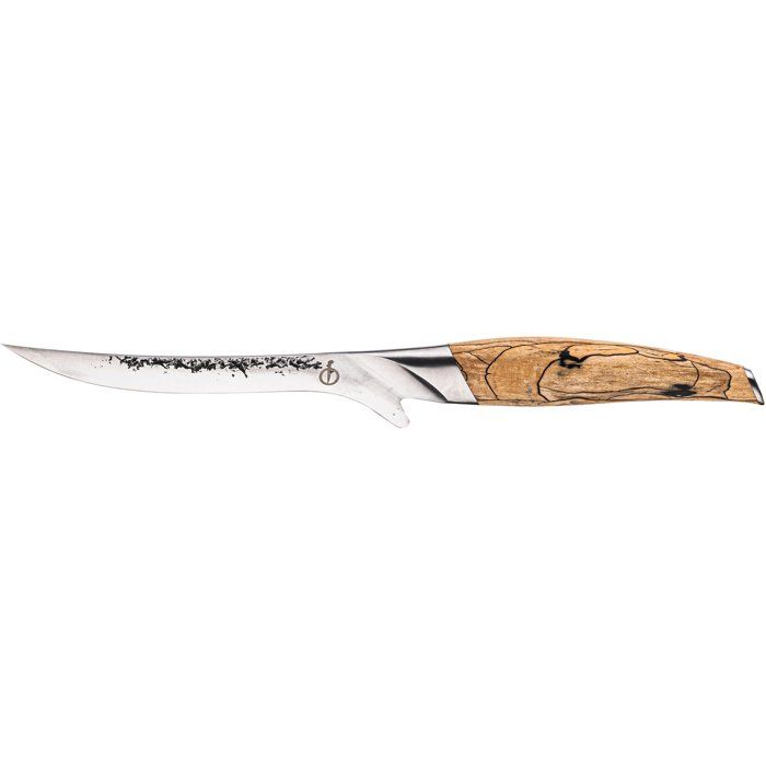 Forged Boning Knife - KATAI - VG10 Steel - Root Wood Handle - 15 cm