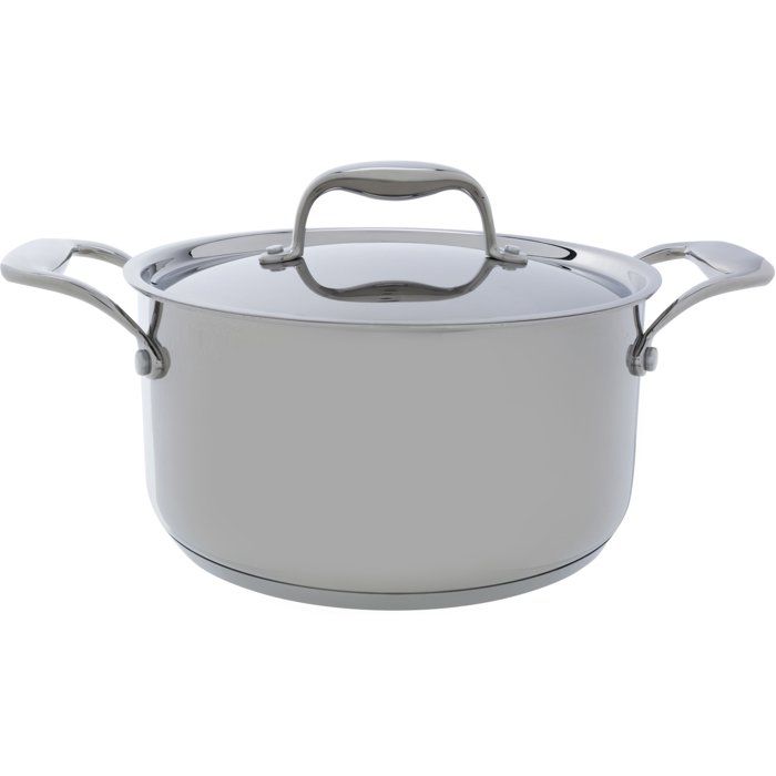 COSY & TRENDY CLASSIC Stainless Steel Casserole Dish - Ø18 cm - 2.07 L - Induction Compatible