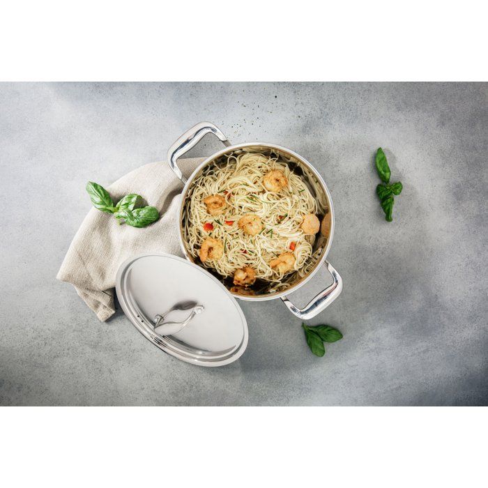 COSY & TRENDY CLASSIC Stainless Steel Casserole Dish - Ø20 cm - 3.14 L - Induction Compatible