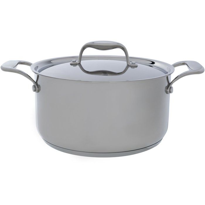 COSY & TRENDY CLASSIC Stainless Steel Casserole Dish - Ø22 cm - 4.18 L - Induction Compatible