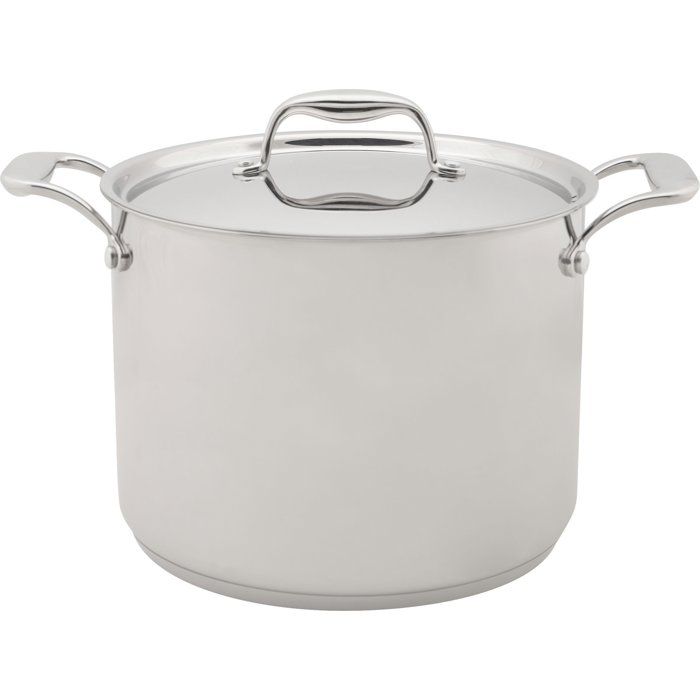 COSY & TRENDY CLASSIC Stainless Steel Casserole Dish - Ø24 cm - 7.14 L - Induction Compatible