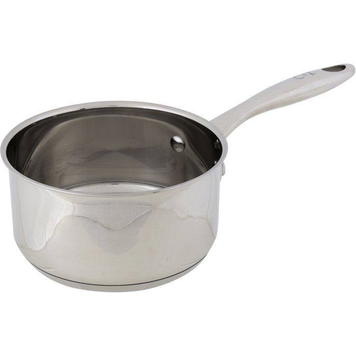 COSY & TRENDY Classic Saucepan - Stainless Steel - Ø14 cm - 1.08 L - Suitable for all hobs including induction