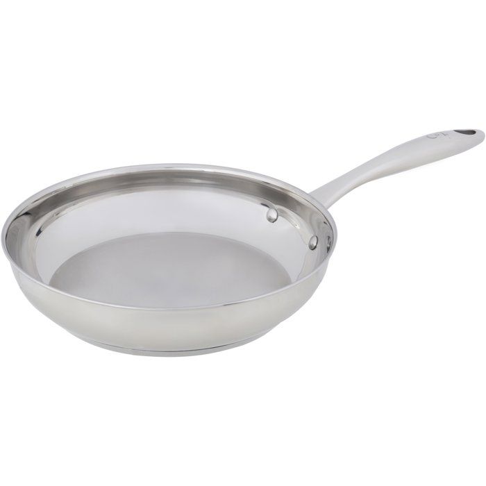 COSY & TRENDY Frying Pan - CLASSIC - Stainless Steel - Ø24 cm - Induction Compatible