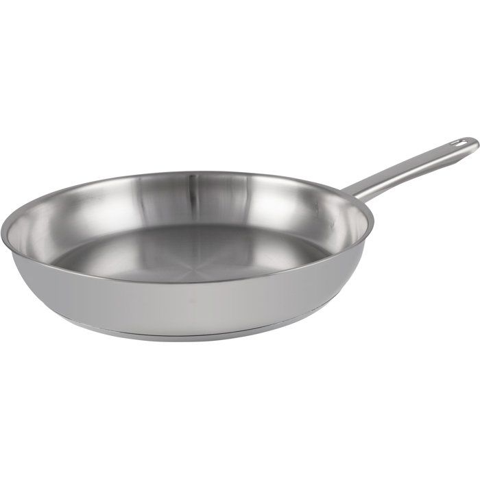 COSY & TRENDY Frying Pan - DAILY - Ø 28 cm - Stainless Steel - Suitable for All Hobs Including Induction