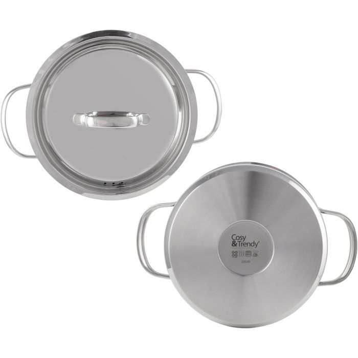 COSY & TRENDY Casserole Dish - DAILY - Ø18 cm - Suitable for All Hobs Including Induction