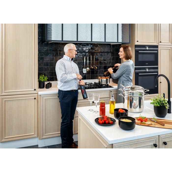 Batterie de cuisine - Tous feux dont induction - COSY & TRENDY-CLASSIC - Acier inoxydable - 11 pieces