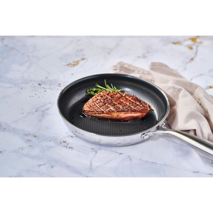 COSY & TRENDY Frying Pan - HEXAPRO - Stainless Steel - Ø24 cm - Non-stick - Induction Compatible