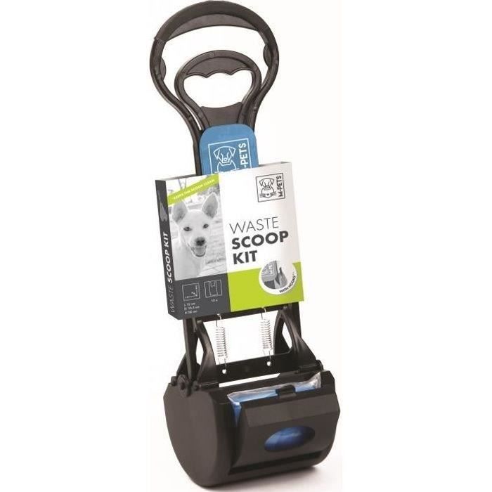 M-PETS Waste Scoop Kit - 38x12x10.5 cm - Black and Blue