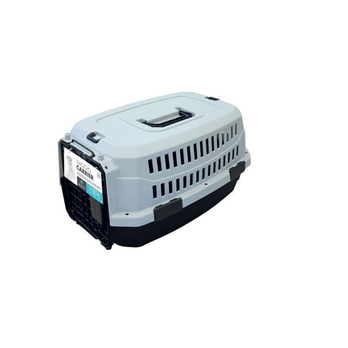 M-PETS Viaggio Carrier M 68x47.6x45cm - Black and Grey - For Dogs