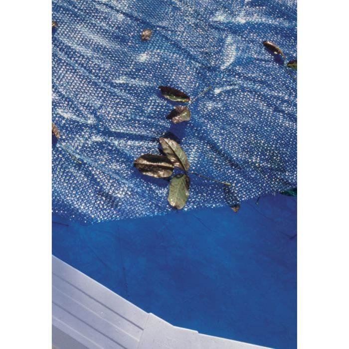 GRE - Summer bubble cover for 6.10 x 3.75 m above-ground pool - 0.18 mm thick