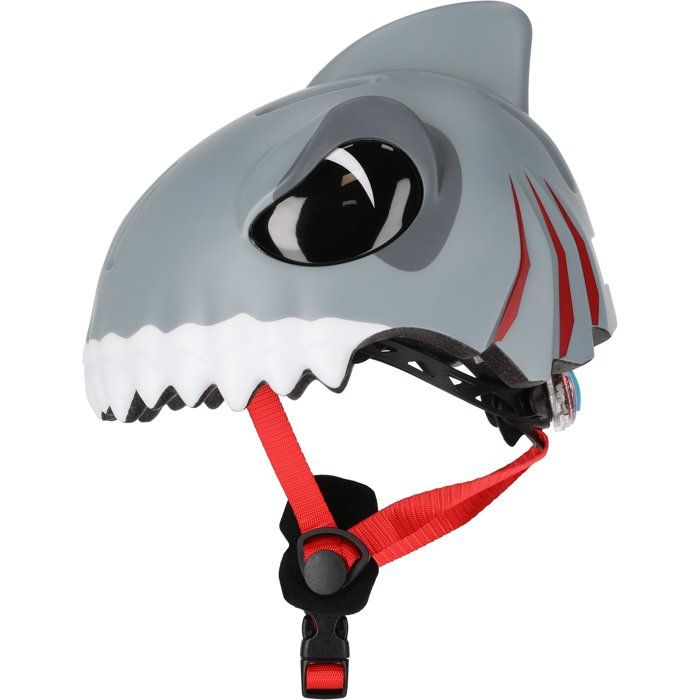 CRAZY SAFETY Bike Helmet - Shark - Size M (54-59 cm) - Kids