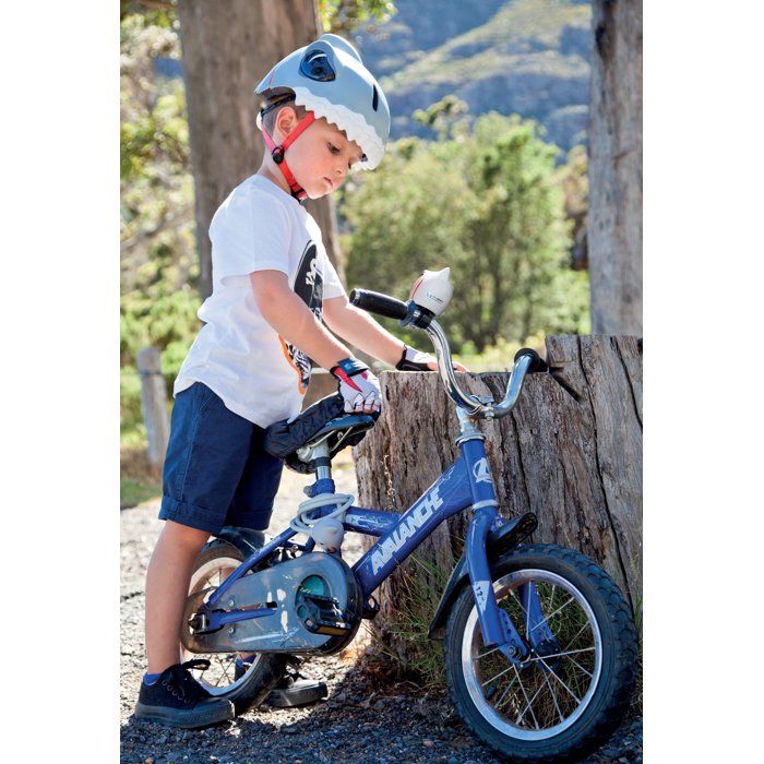 CRAZY SAFETY Bike Helmet - Shark - Size M (54-59 cm) - Kids