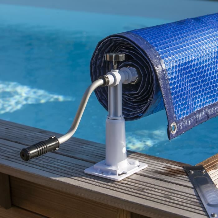 GRE - Cover Reel for Above Ground Pools up to 5.8 m Wide - Cylindrical Model