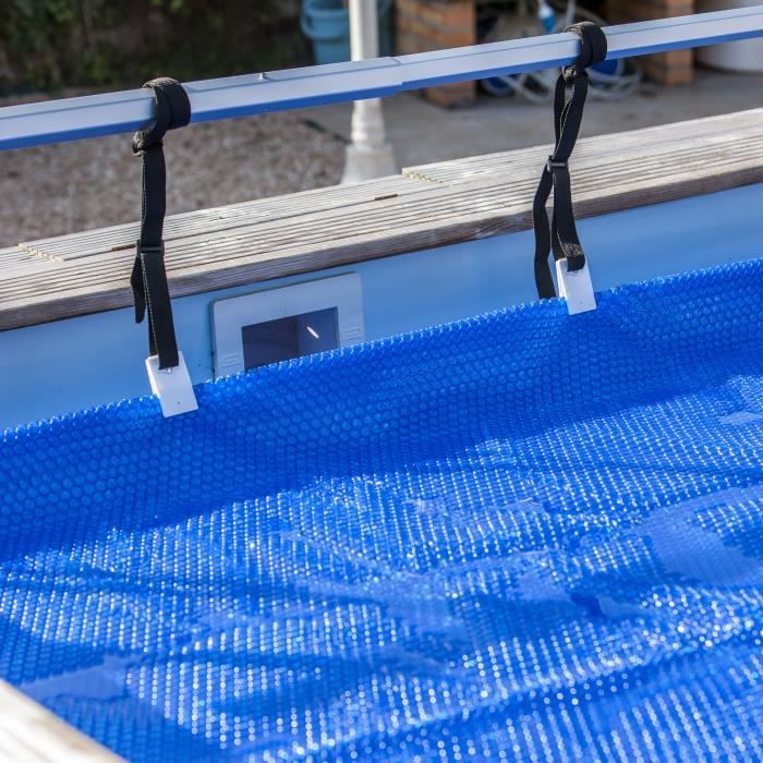 GRE - Cover Reel for Above Ground Pools up to 5.8 m Wide - Cylindrical Model